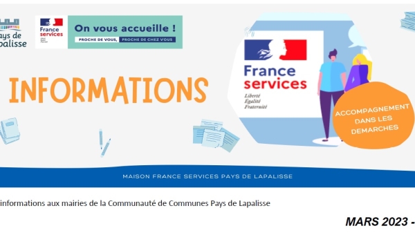 Lettre d'informations 2023 - N°3 Maison France Services Pays de Lapalisse